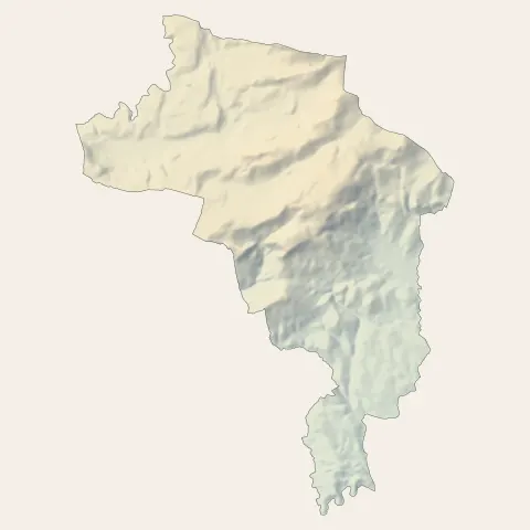 Seillans : relief