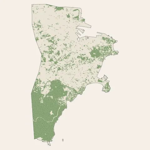 La Seyne-sur-Mer : bois, forêts et landes
