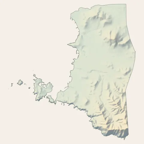 Six-Fours-les-Plages : relief