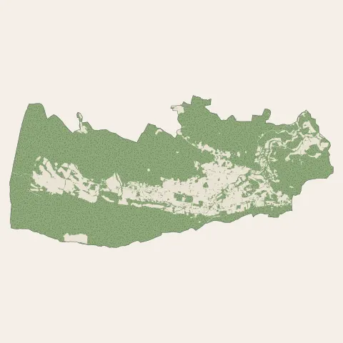 Le Val : bois, forêts et landes