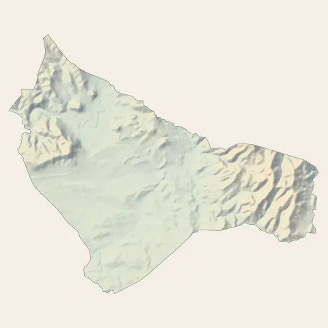 Vidauban : relief