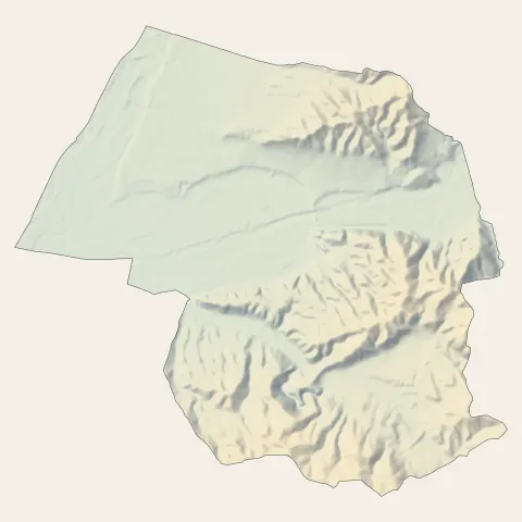 Vinon-sur-Verdon : relief