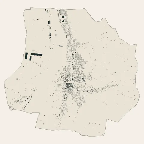 Bollène : bâti