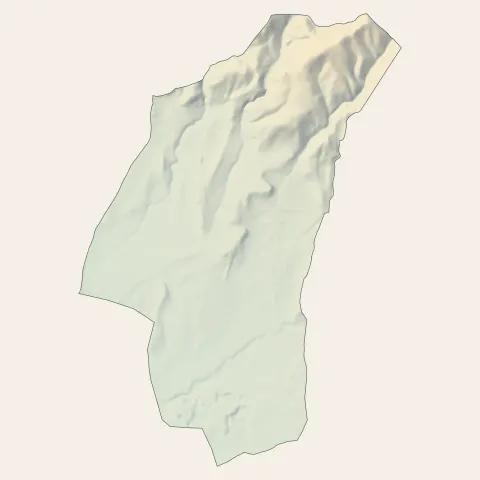 Caromb : relief