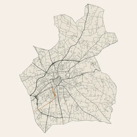 Carpentras : voies