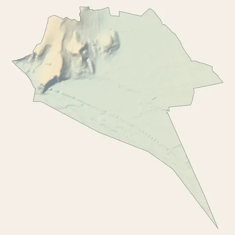 Caumont-sur-Durance : relief