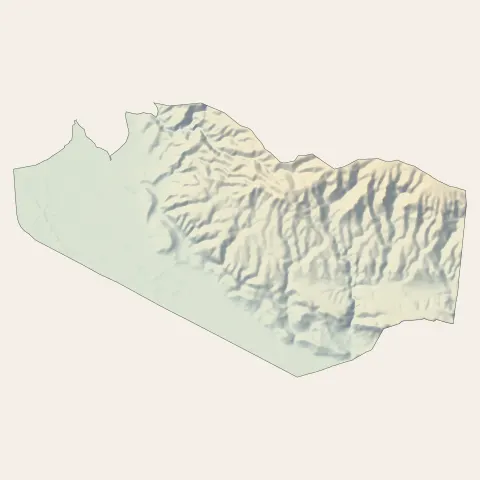 Cheval-Blanc : relief