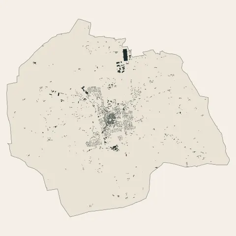 Courthézon : bâti