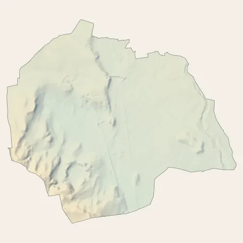 Courthézon : relief