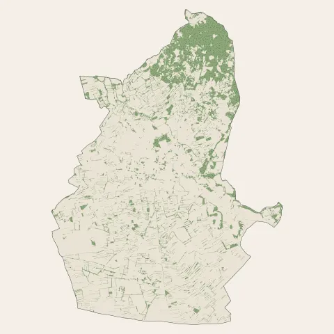 L'Isle-sur-la-Sorgue : bois, forêts et landes