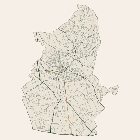 L'Isle-sur-la-Sorgue : voies