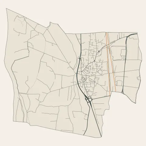 Lapalud : voies