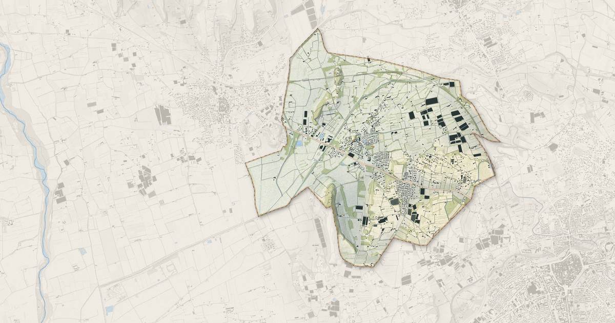 Portrait cartographique de Loriol-du-Comtat : relief, eau, forêts, bâti et voies, calculés à partir des données de l'IGN