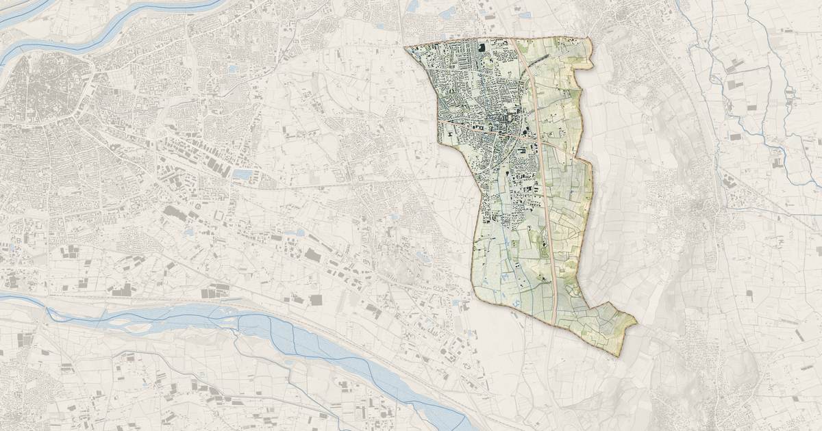 Portrait cartographique de Morières-lès-Avignon : relief, eau, forêts, bâti et voies, calculés à partir des données de l'IGN