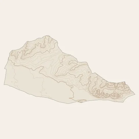 Pertuis : courbes de niveau
