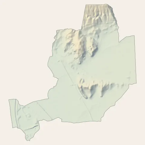 Piolenc : relief