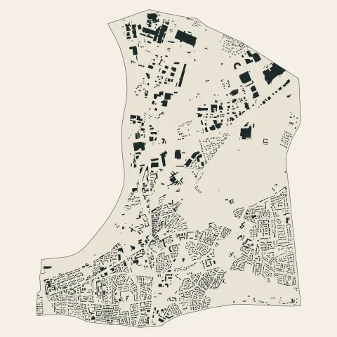 Le Pontet : bâti