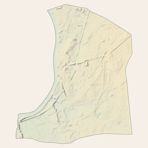 Le Pontet : relief