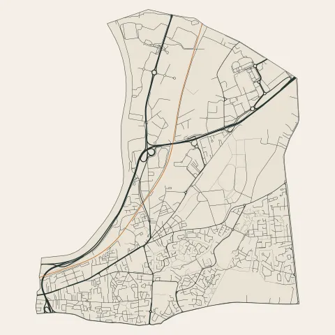 Le Pontet : voies