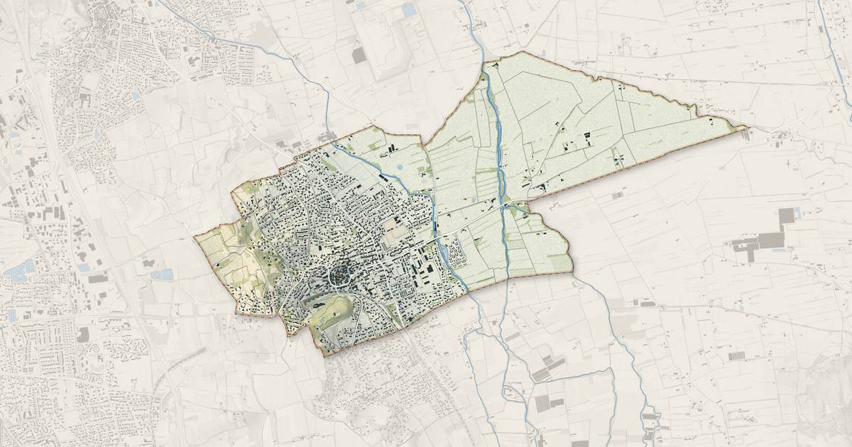 Portrait cartographique de Saint-Saturnin-lès-Avignon : relief, eau, forêts, bâti et voies, calculés à partir des données de l'IGN