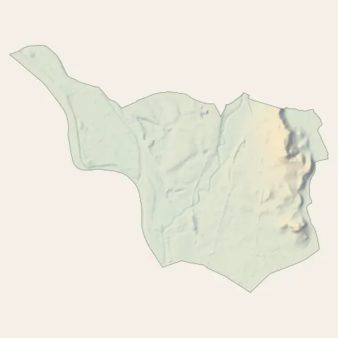 Sorgues : relief