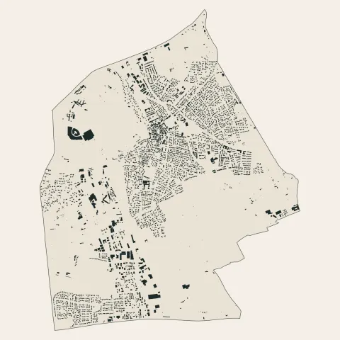 Vedène : bâti