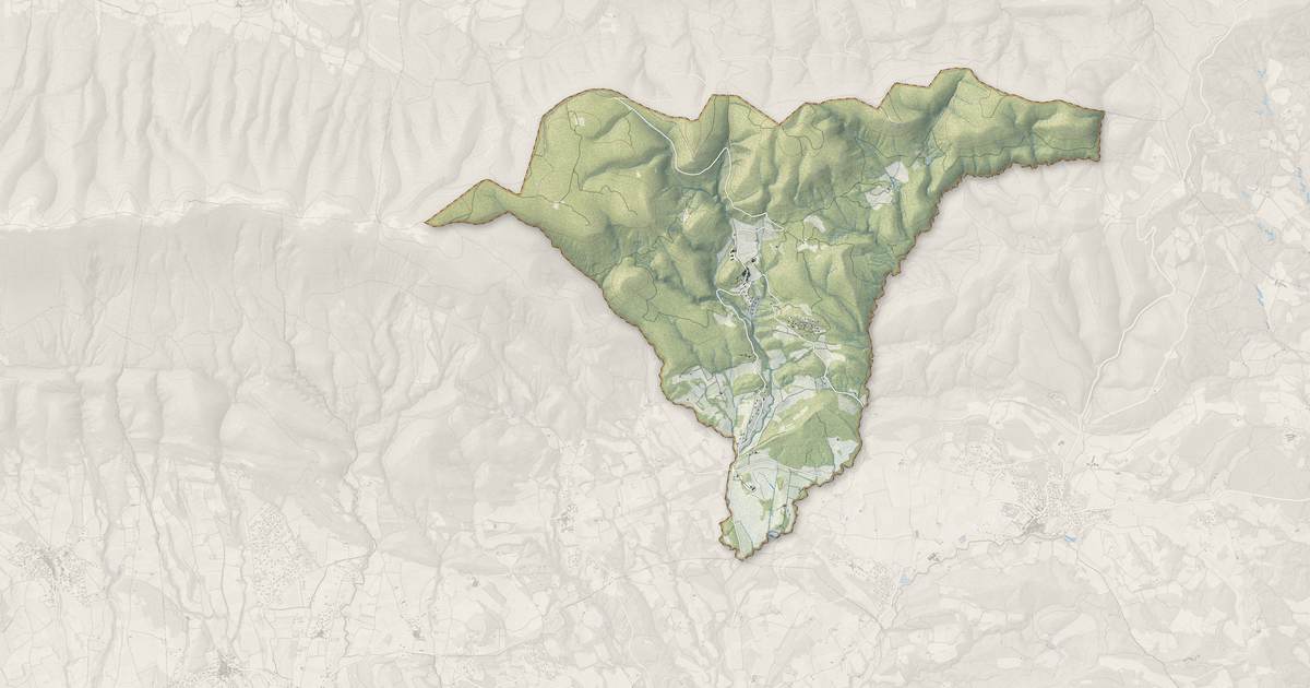 Portrait cartographique de Vitrolles-en-Lubéron : relief, eau, forêts, bâti et voies, calculés à partir des données de l'IGN