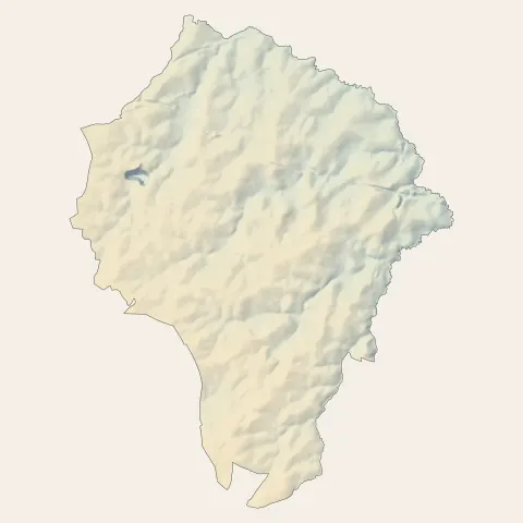 Aubigny-Les Clouzeaux : relief