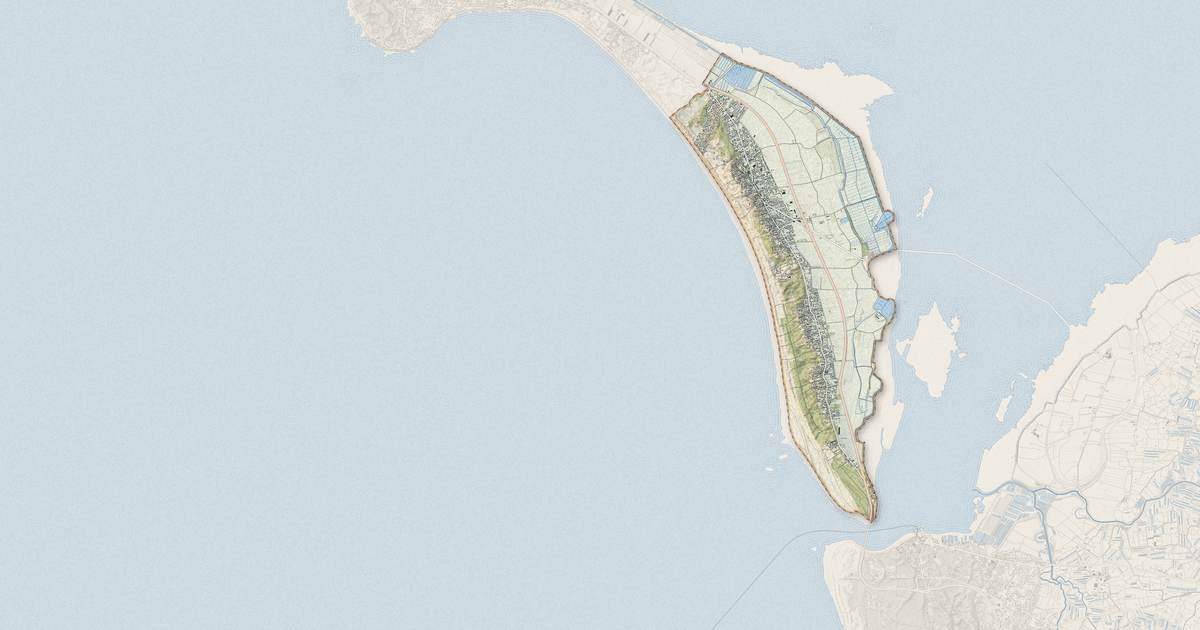 Portrait cartographique de Barbâtre : relief, eau, forêts, bâti et voies, calculés à partir des données de l'IGN