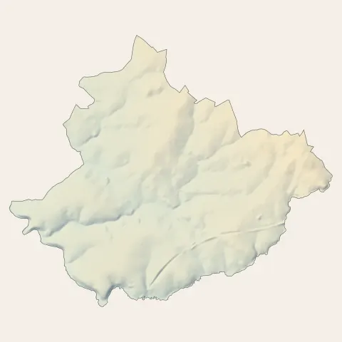 Beaurepaire : relief