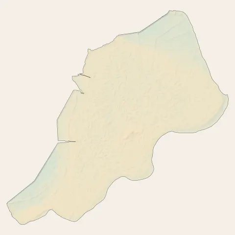 Bouin : relief