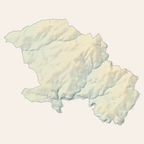Le Boupère : relief