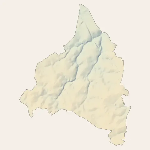 Les Brouzils : relief
