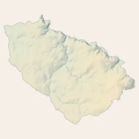 La Bruffière : relief