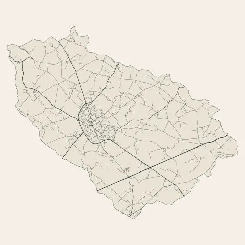 La Bruffière : voies