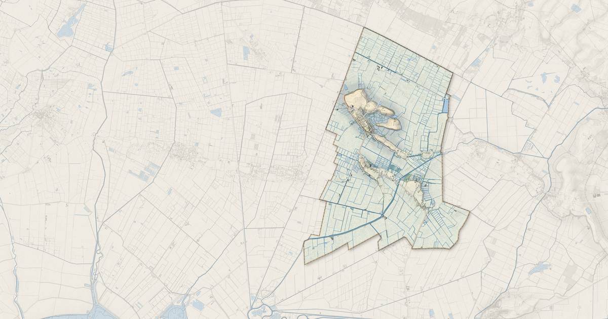 Portrait cartographique de Chaillé-les-Marais : relief, eau, forêts, bâti et voies, calculés à partir des données de l'IGN