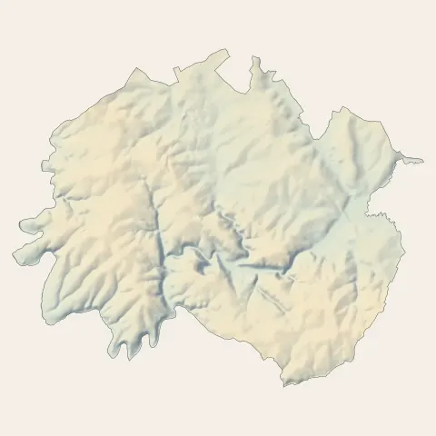 Chantonnay : relief