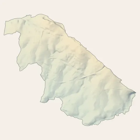 La Châtaigneraie : relief