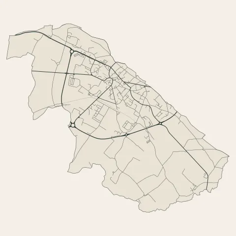 La Châtaigneraie : voies