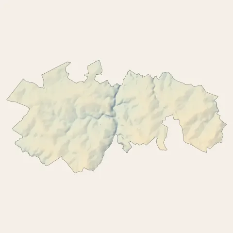Chauché : relief