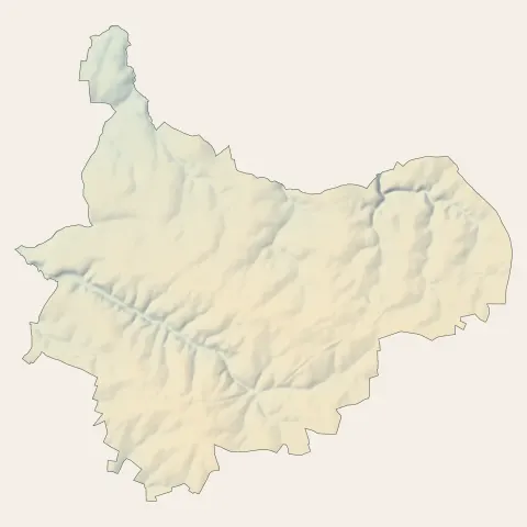 Coëx : relief