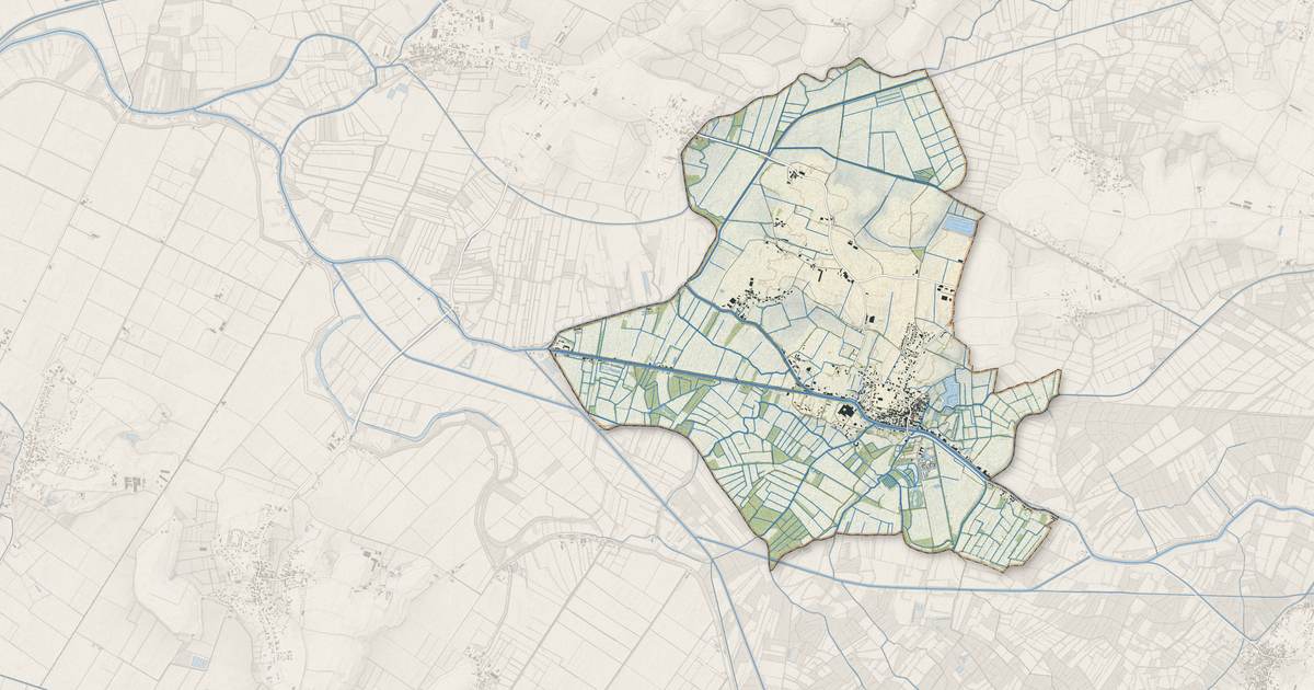 Portrait cartographique de Damvix : relief, eau, forêts, bâti et voies, calculés à partir des données de l'IGN