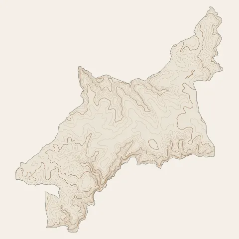Dompierre-sur-Yon : courbes de niveau