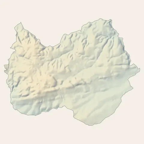 Les Epesses : relief