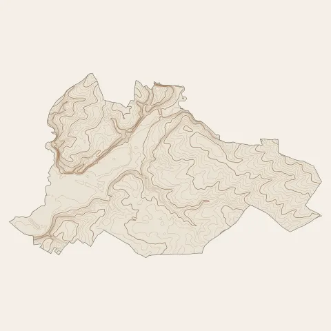 Fontenay-le-Comte : courbes de niveau