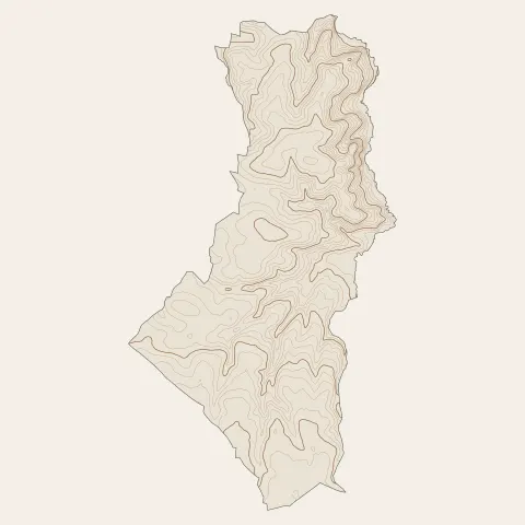 Froidfond : courbes de niveau
