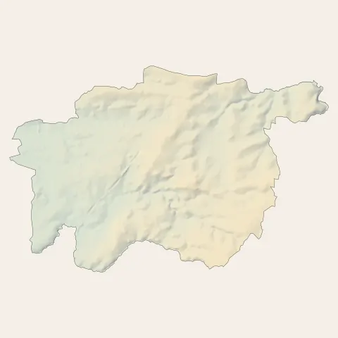La Garnache : relief