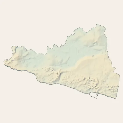 Jard-sur-Mer : relief