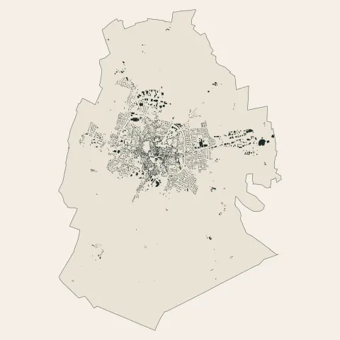 Luçon : bâti