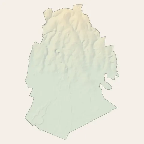 Luçon : relief